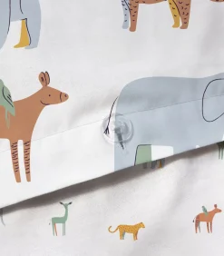 Bedrukt beddengoed 100% katoen, KENYA Dekbedovertrekken