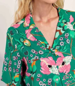 New Bedrukt Homewear overhemd KINNAUR DAMES Onderhemden