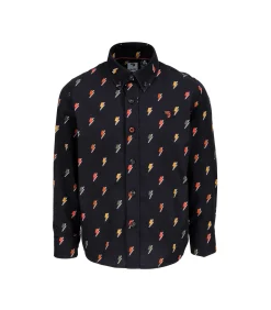 Clearance Bedrukt katoenen overhemd Kinderen Hemden