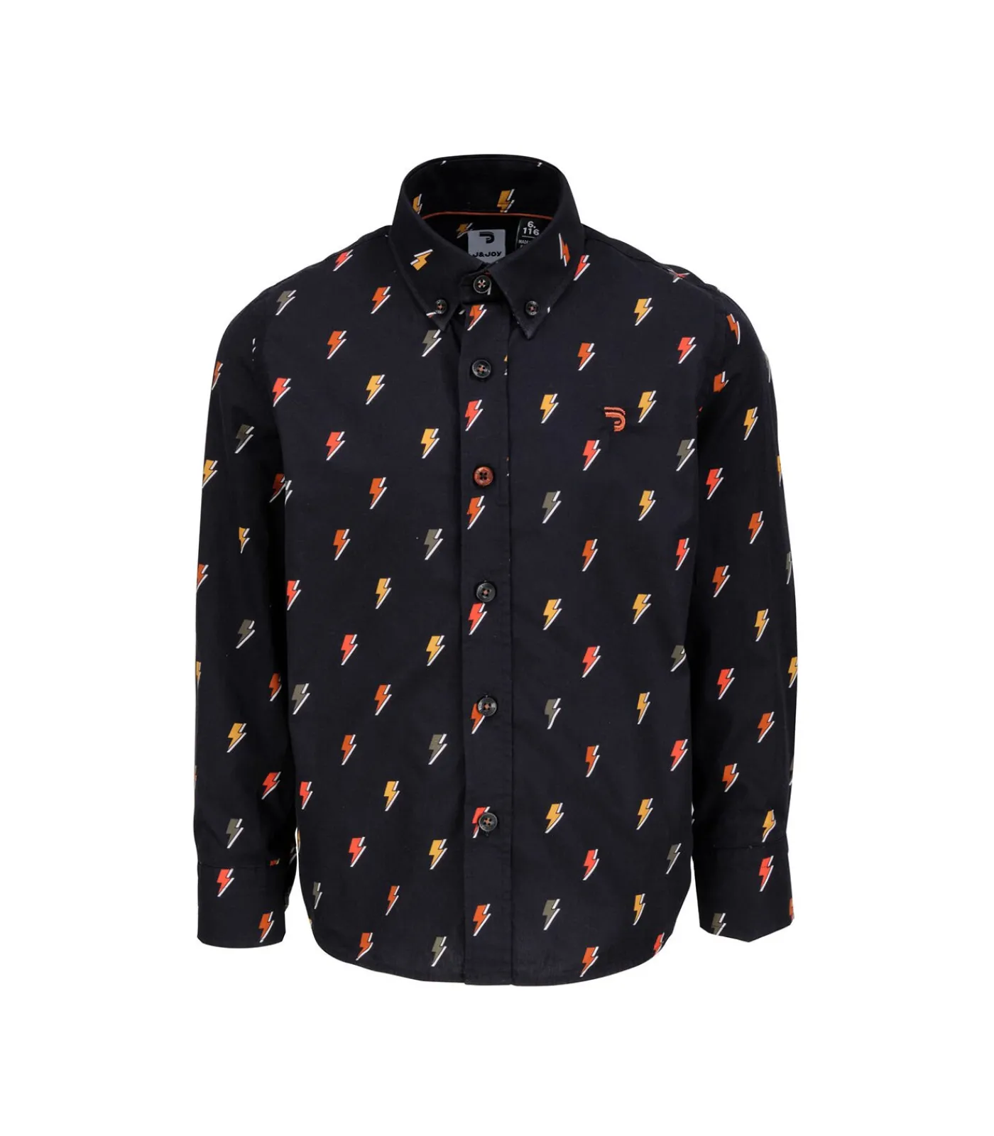 Clearance Bedrukt katoenen overhemd Kinderen Hemden