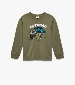 Hot Bedrukt T-shirt Lange Mouwen Katoen Kinderen Kinderen T-Shirts & Polo's