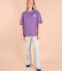 DAMES Oxbow Bedrukt T-shirt op borst en rug SAFI