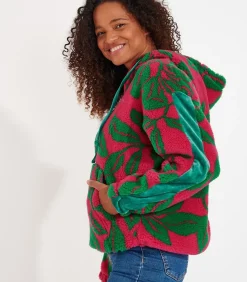 Clearance Bedrukte fleecetrui NOOK GREENVILLE DAMES Jassen