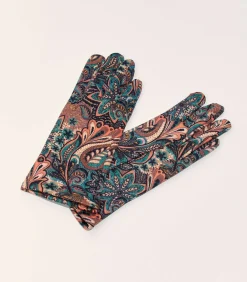 DAMES La Fiancée Bedrukte handschoenen GANTS