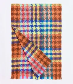 Discount Bedrukte rechthoekige sjaal MITENA DAMES Sjaals