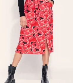 DAMES La Fiancée Bedrukte rok AKASH