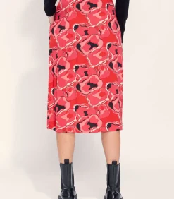 DAMES La Fiancée Bedrukte rok AKASH