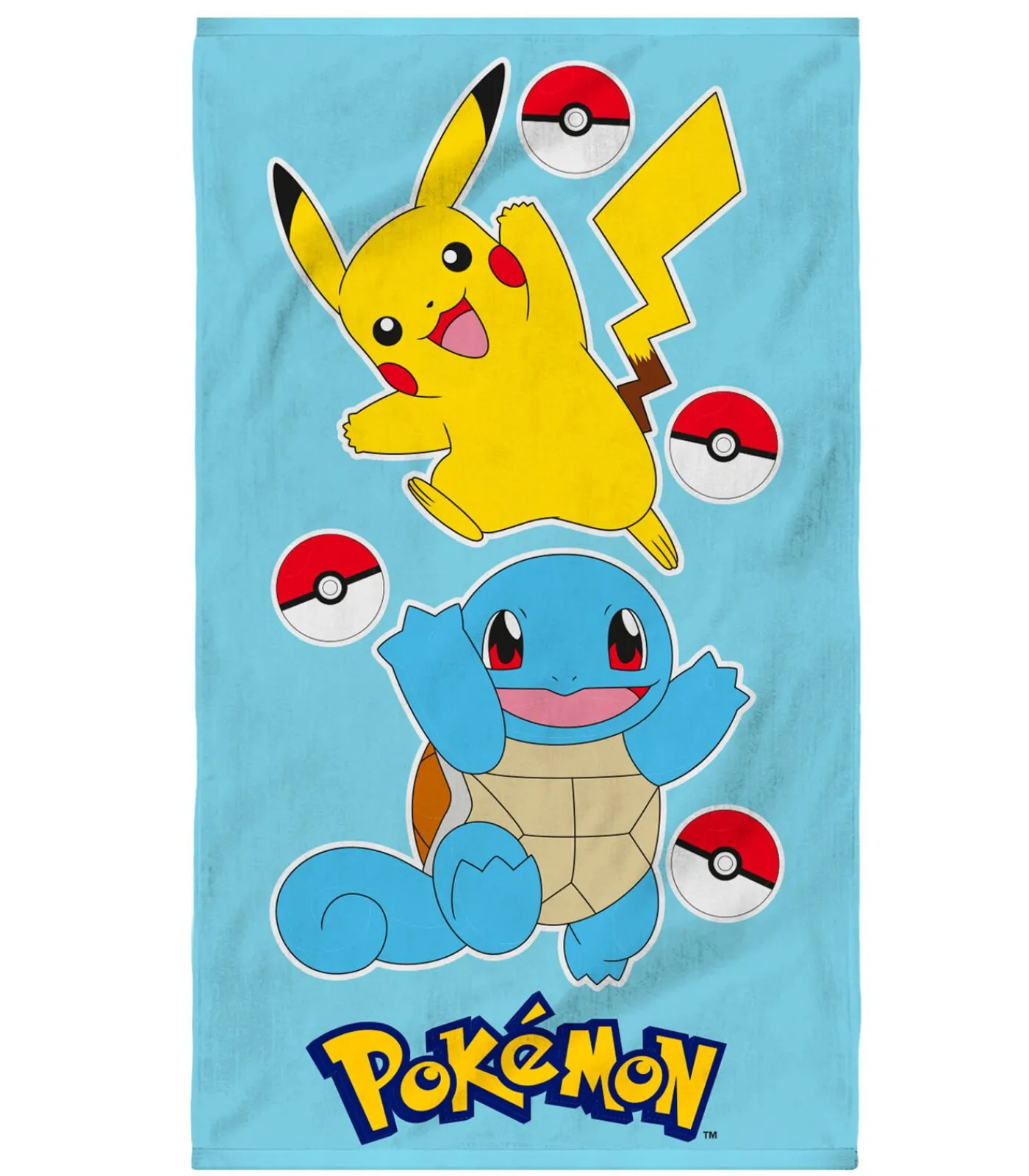 POKEMON Bedrukte strandlaken, 100% katoen, PORT