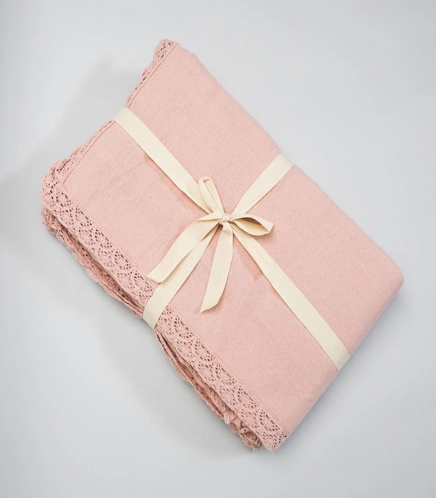 Chakra Bedsprei set 2 persoons Oriel Extra 280x260 cm Lichtroze (1 Bedsprei, 2 Kussenslopen)