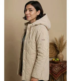 DAMES J&JOY jas met stijlvol donseffect