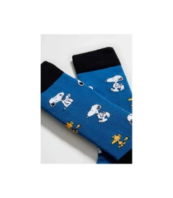 Heren Shirts & co Besocks sokken Snoopy - Peanuts blue