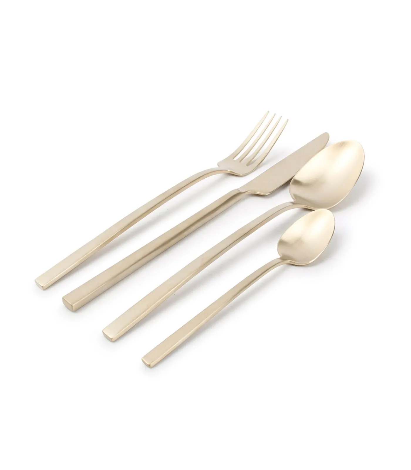 S|P Collection Bestekset 16-delig mat goud Terno