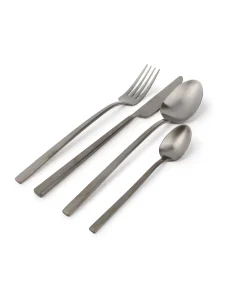 S|P Collection Bestekset 16-delig mat zwart Terno