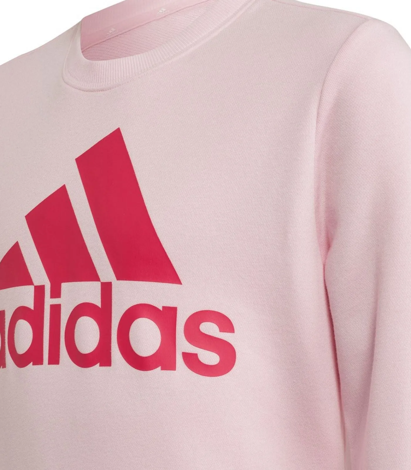 Kinderen Adidas BIG LOGO - Sweatshirt - Roze