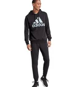 Heren Adidas BIG LOGO - Trainingspak - Zwart
