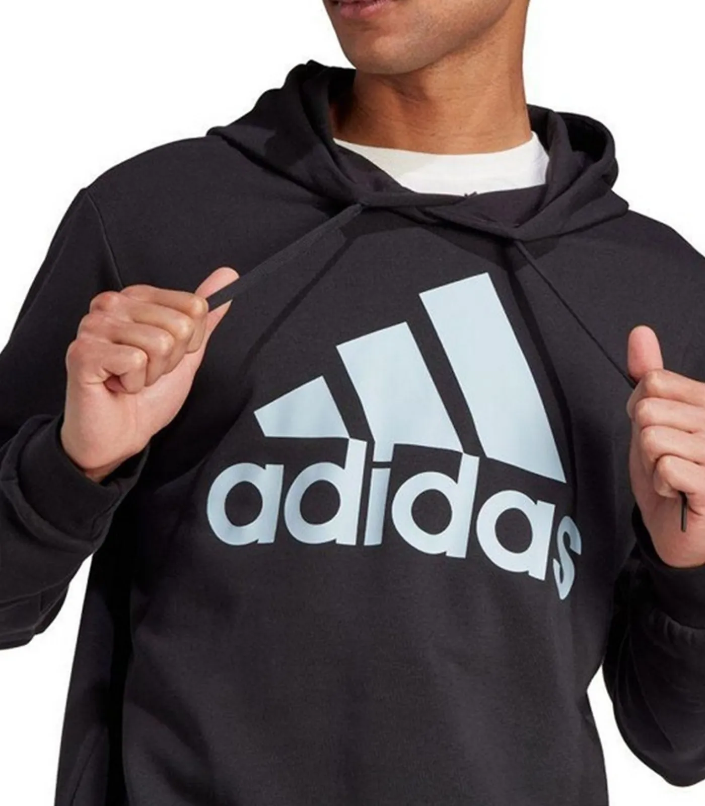 Heren Adidas BIG LOGO - Trainingspak - Zwart