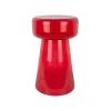 Leitmotiv Bijzettafel Corcho - Rood - 30x30x50cm
