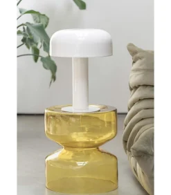 Hot Bijzettafel Doble - Geel - 35x35x41cm Tafels