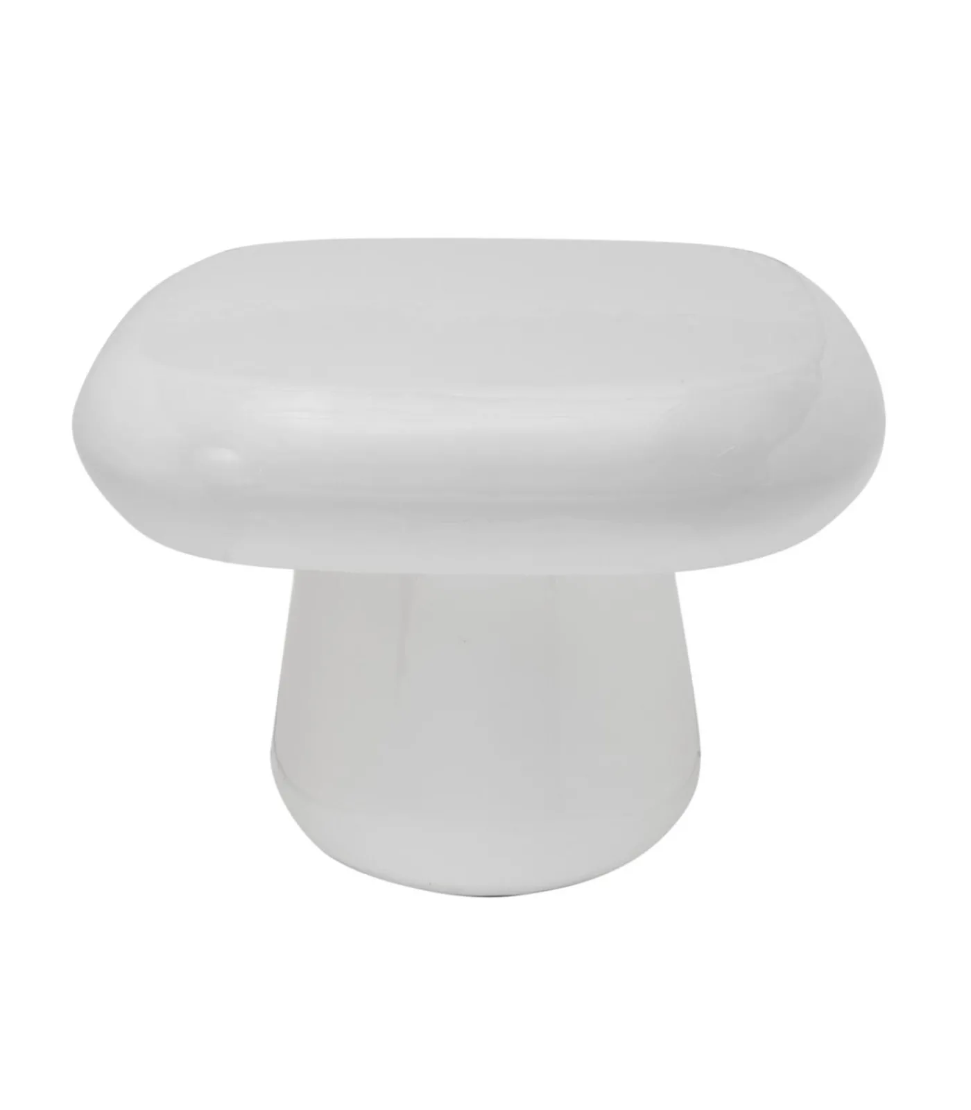 Leitmotiv Bijzettafel Roca - Wit - 49x49x36cm