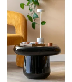 Discount Bijzettafel Roca - Zwart - 49x49x36cm Tafels