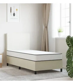 vidaXL Binnenveringmatras middelhard 90x190 cm Single Size