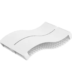 vidaXL Binnenveringmatras middelhard 120x200 cm