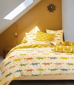 Outlet BIRTHDAY FOX Multico - Laken Perkaal Katoen Lakens