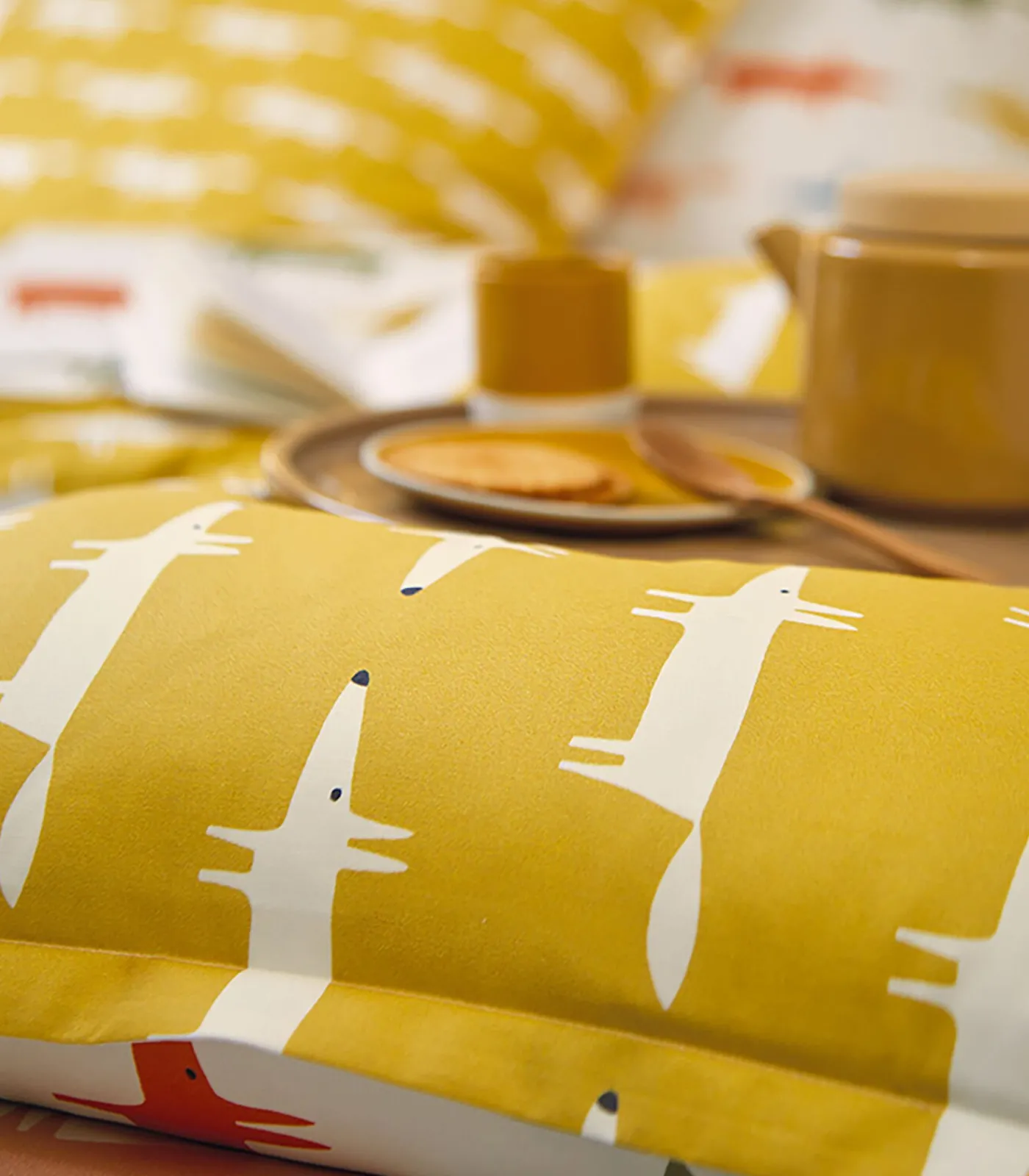 Outlet BIRTHDAY FOX Multico - Laken Perkaal Katoen Lakens