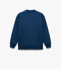 Hot Blauw Jongens Schoolvest Lange Mouwen Kinderen Jassen