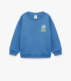 Kinderen Koton Blauwe Baby Sweater Lange Mouwen