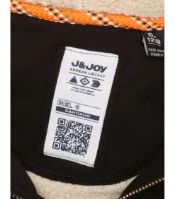 Kinderen J&JOY Blauwe jongenstrui met Santiago-logo op het hart