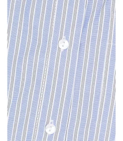 Online Blauw-wit gevoerde damesblouse DAMES Overhemden & Blouses