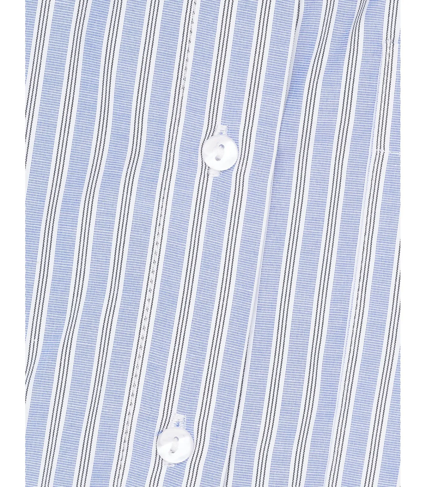 Online Blauw-wit gevoerde damesblouse DAMES Overhemden & Blouses