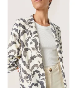 DAMES Soaked in Luxury Blazer met print voor dames Shirley