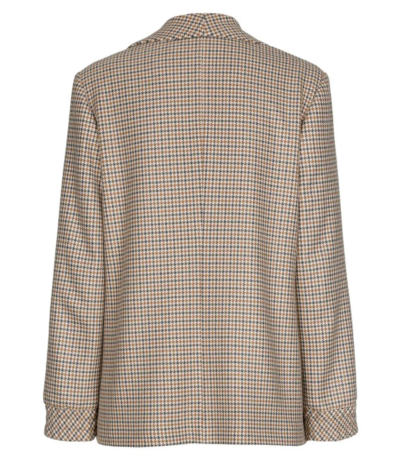 Outlet Blazer met ruitjes zonder knoopsluiting DAMES Maatpakken & Blazers