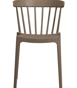 WOOOD Bliss Tuinstoelen - Plant Fiber - Bruin Melange - Set van 6