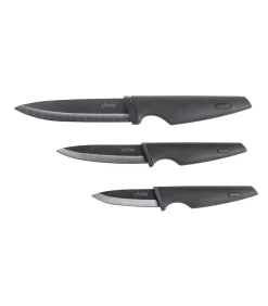 Livoo Blok met 3 keramische messen met houder