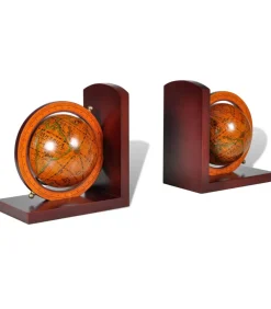 Outlet Boekensteunen 2 st globe Decoratie
