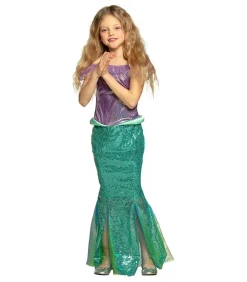 zeemeermin prinses kinderkostuum - verkleedjurk 4-6 jaar Kinderen Speelgoed