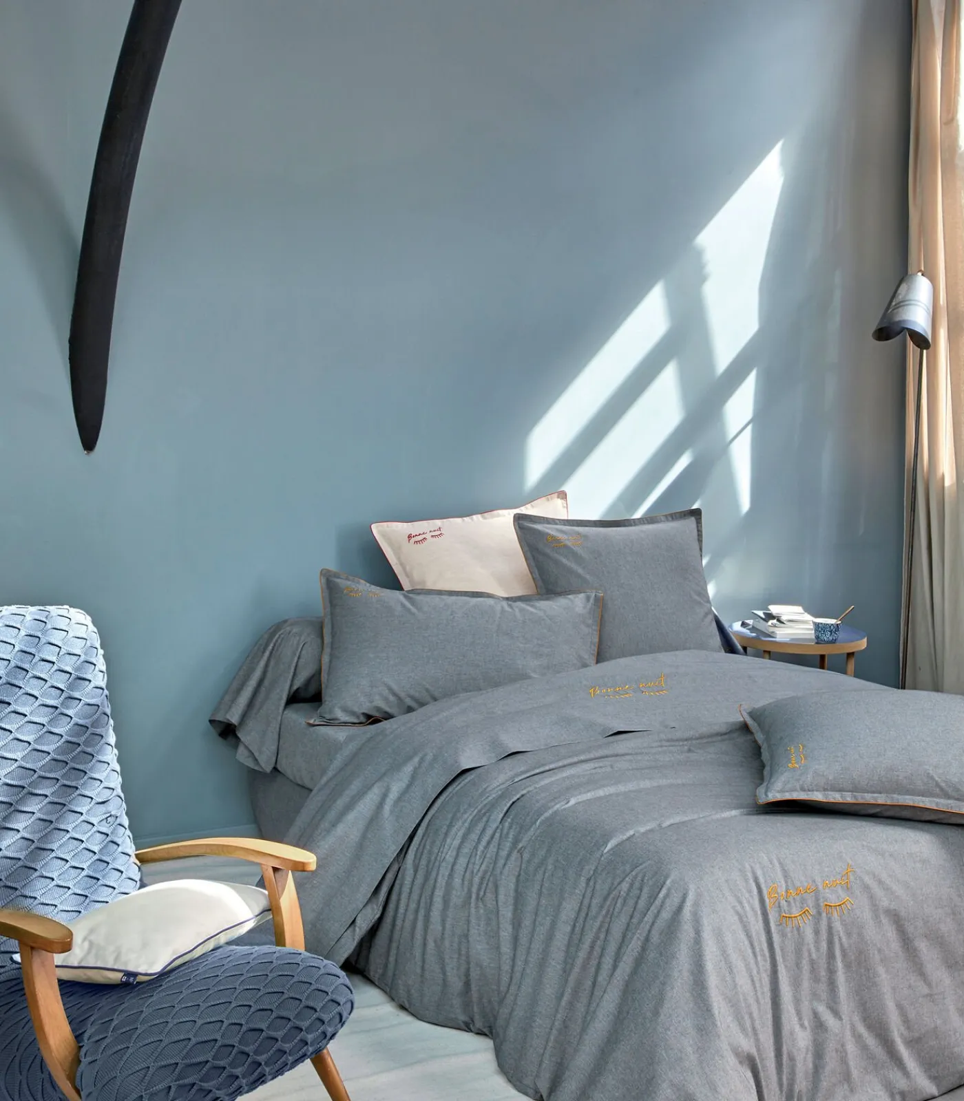 Online BONNE NUIT - Laken Gerecycled draad Lakens