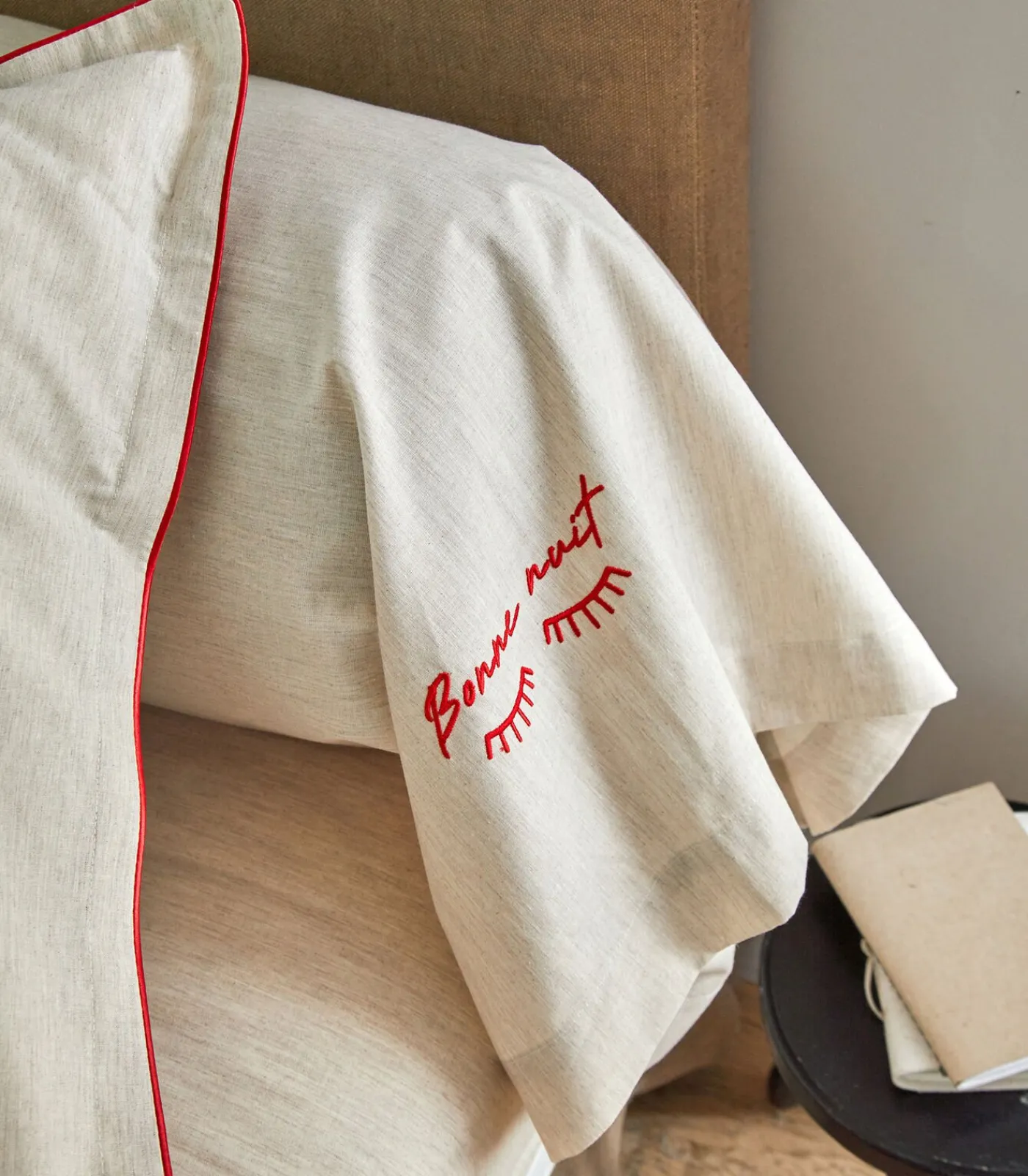 Hot BONNE NUIT Lin - Hoeslaken Gerecycled draad Hoeslakens