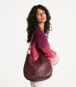 Discount hobo tas van gegranuleerd leer DAMES Tassen