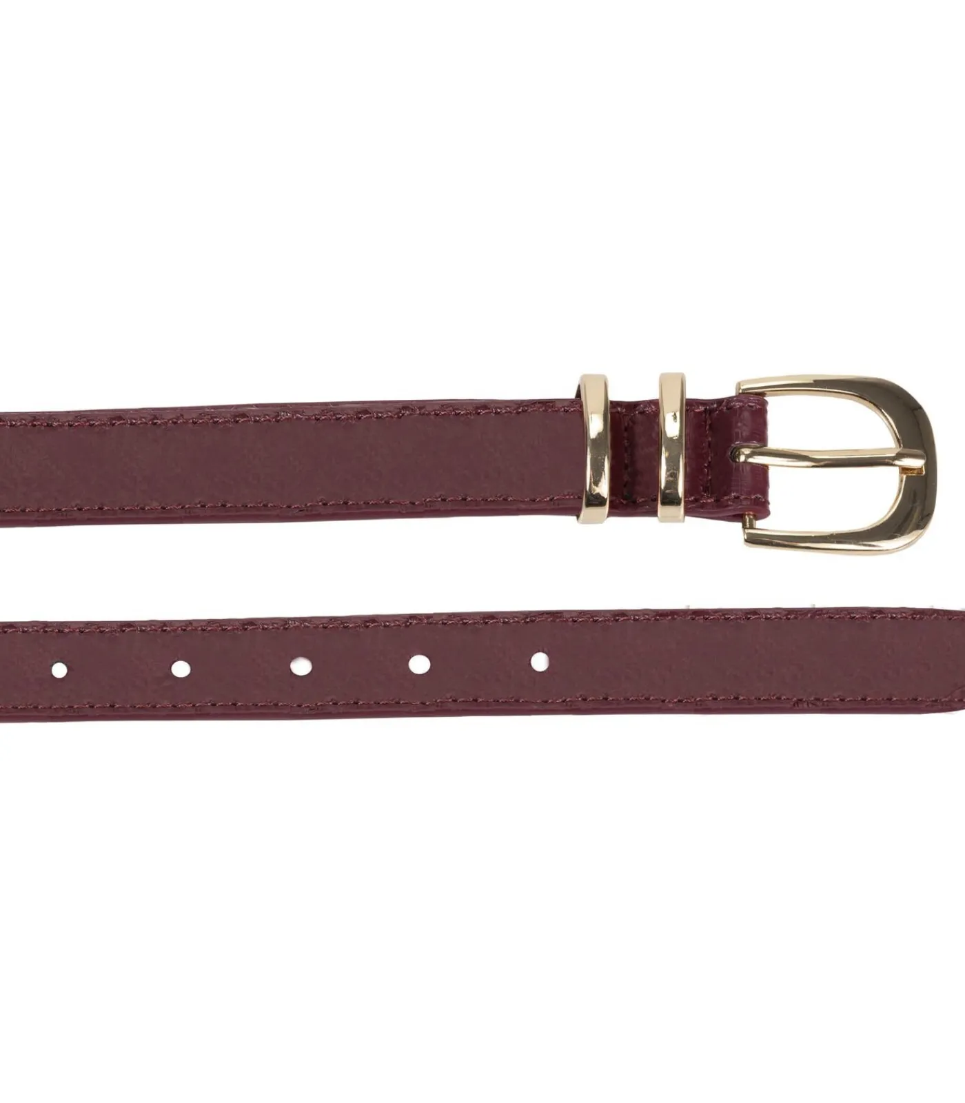 DAMES ISOTONER leren damesriem