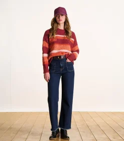 DAMES La Fée Maraboutée ribfluwelen pet van biologisch katoen