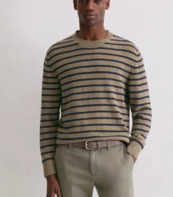 Sale Bouclé trui regular Heren Truien & Cardigans