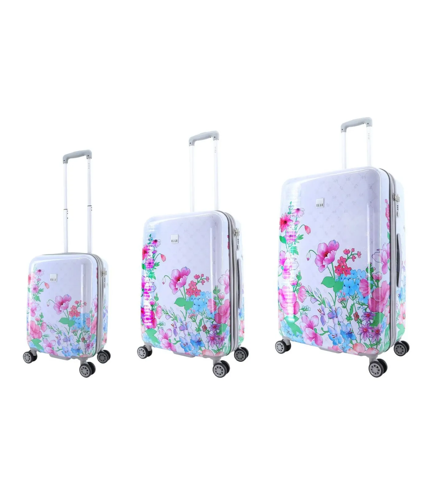 Sale Bouquet Reiskofferset 55/65/78 cm (S/M/L) 8 wielen Trolleys