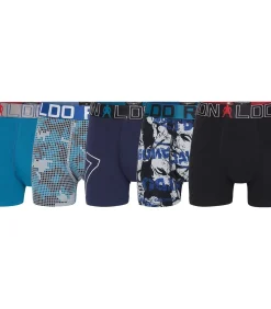 Kinderen CR 7 Boxershorts CR7 Boys Trunk 5-pack Set van 5