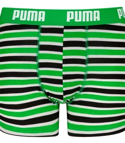 Kinderen PUMA Boxershorts Everyday Striped Boxers ECOM 6P Set van 6
