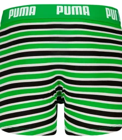 Kinderen PUMA Boxershorts Everyday Striped Boxers ECOM 6P Set van 6