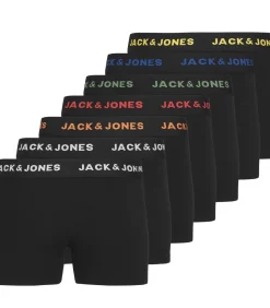 Kinderen JACK & JONES Boxershorts JACBASIC TRUNKS 7 PACK JNR 7-pak